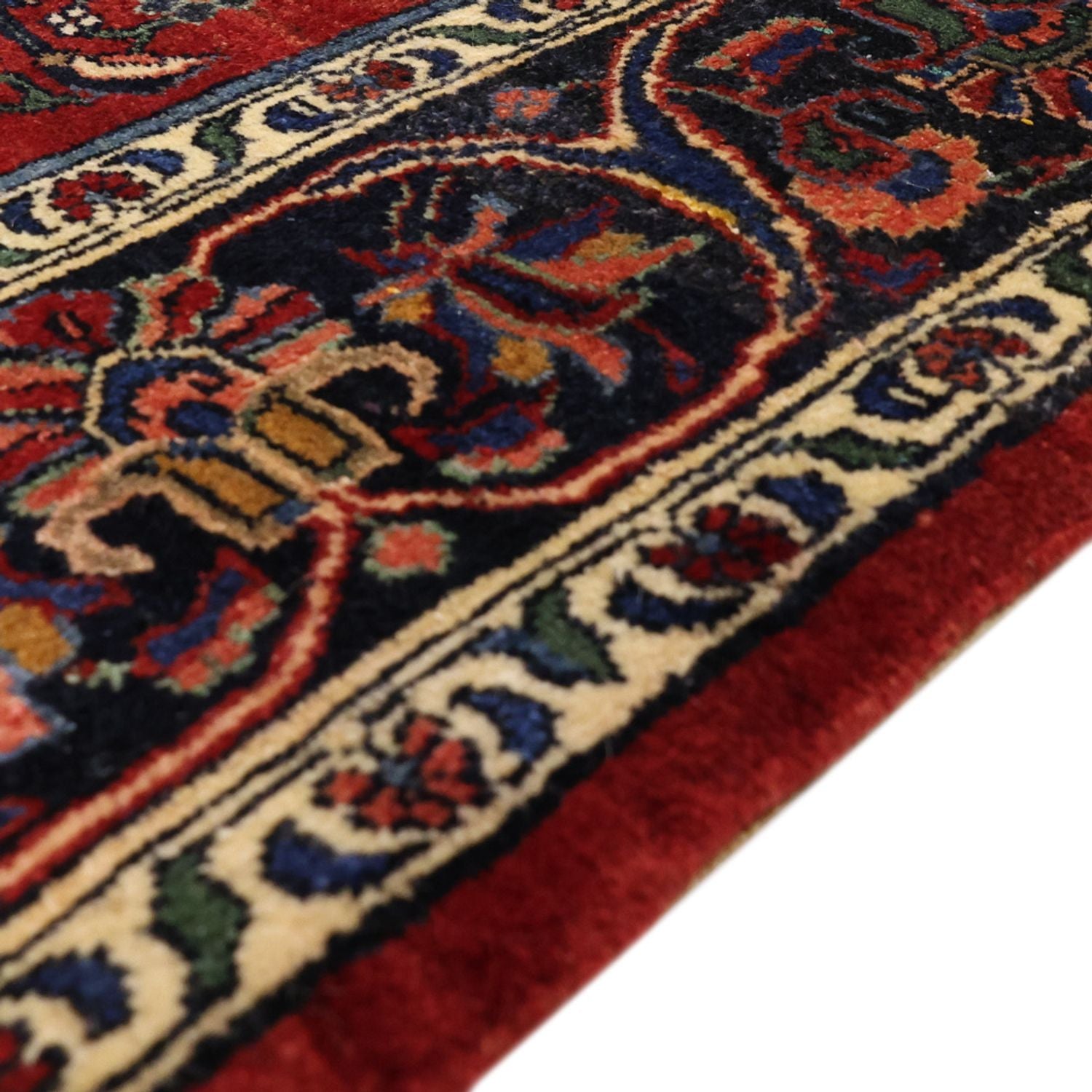 Tappeto Persero - Bidjar - Reale - 288 x 168 cm - rosso scuro