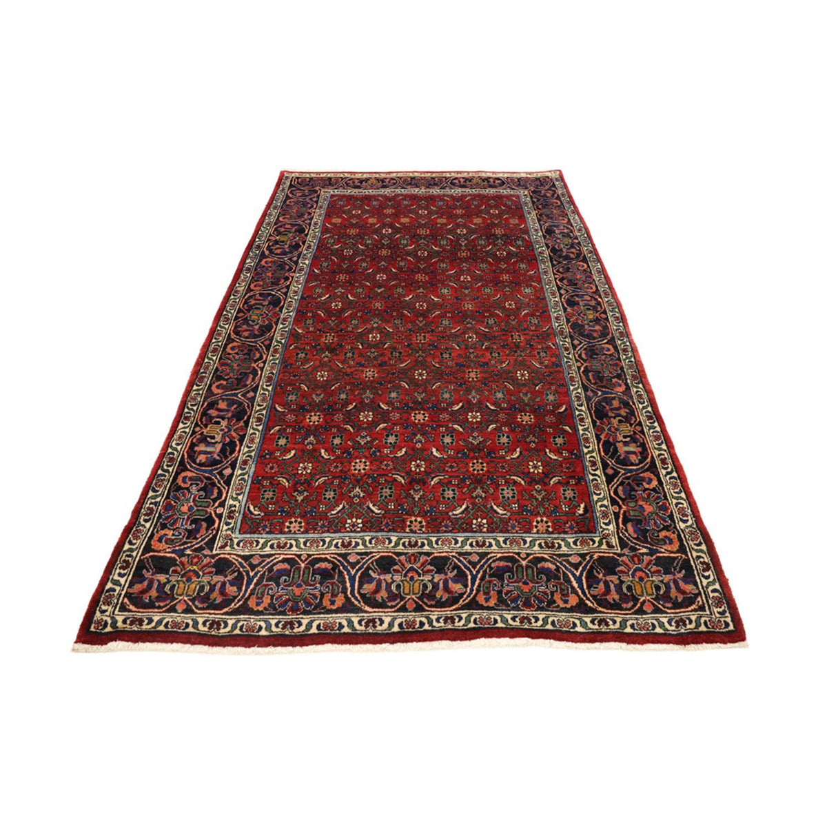 Tappeto Persero - Bidjar - Reale - 288 x 168 cm - rosso scuro