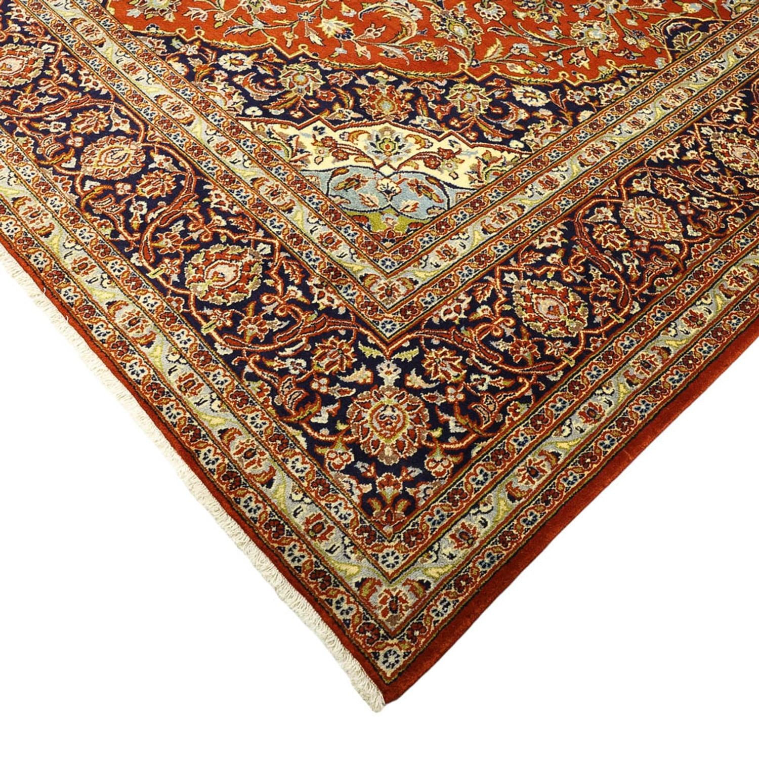 Tappeto Persero - Keshan - 332 x 239 cm - rosso chiaro