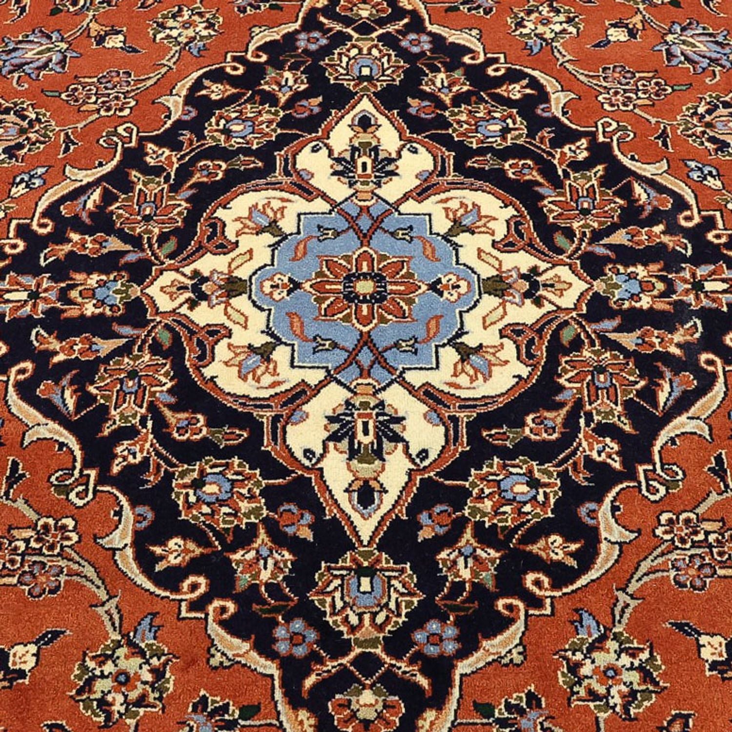 Tappeto Persero - Keshan - 343 x 247 cm - rosso chiaro