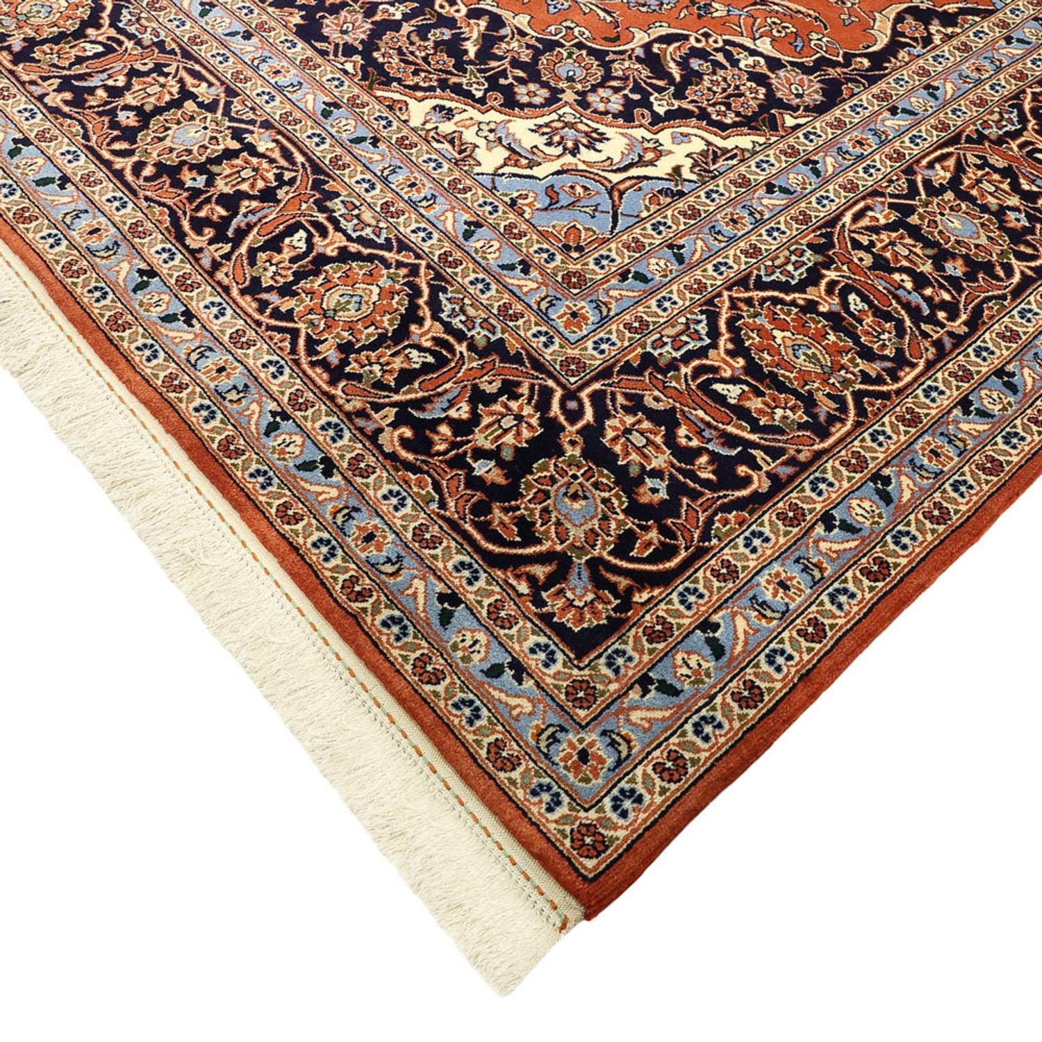 Tappeto Persero - Keshan - 343 x 247 cm - rosso chiaro