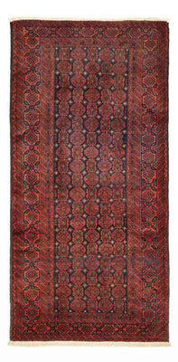 Tappeto corsia Tappeto Belutsch - 215 x 112 cm - rosso scuro