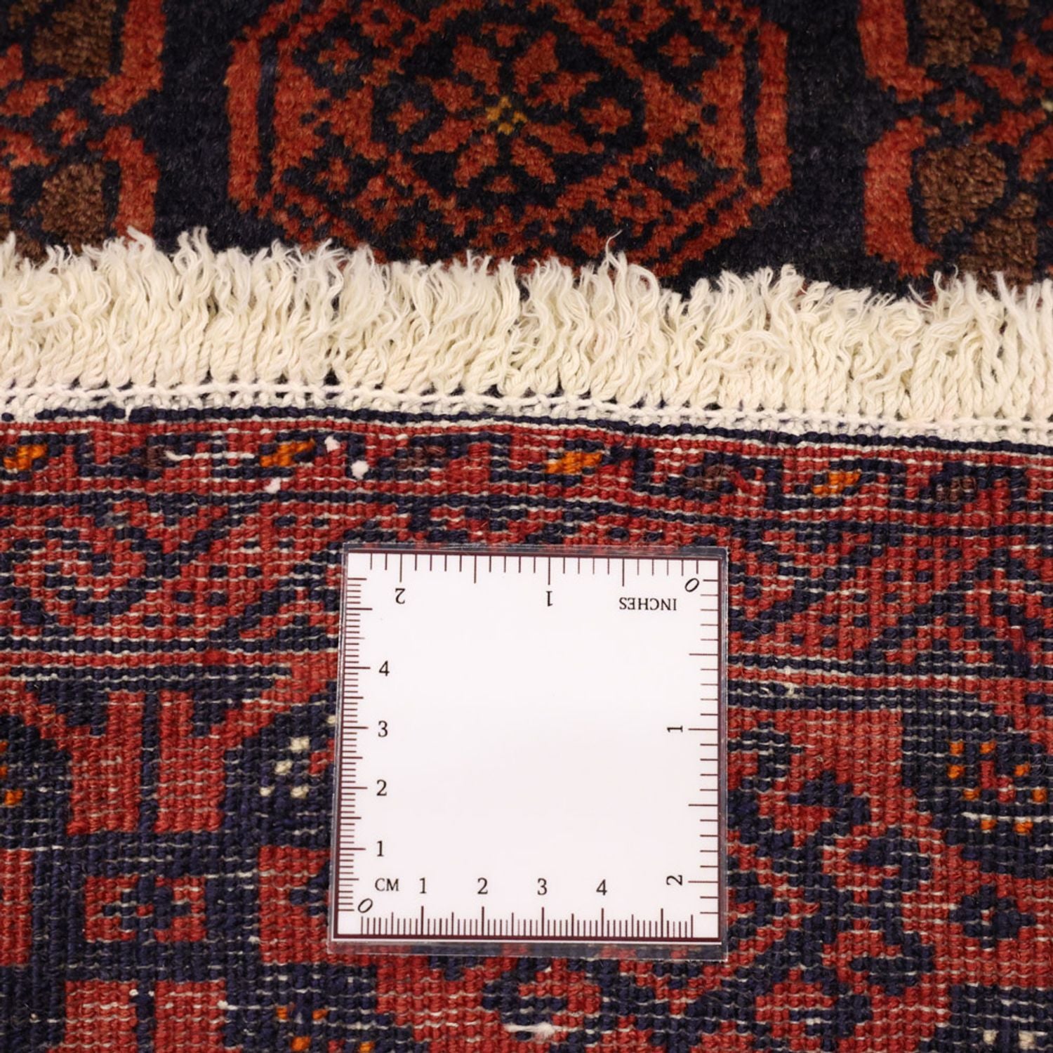 Tappeto corsia Tappeto Belutsch - 215 x 112 cm - rosso scuro