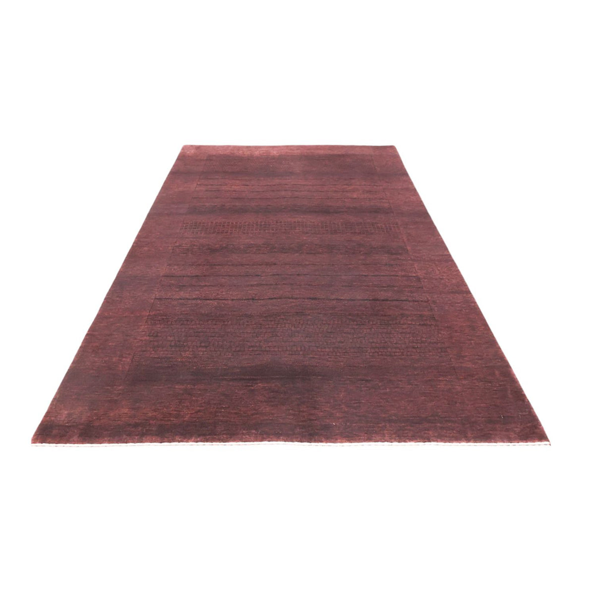 Tappeto Gabbeh - Loribaft Indus - 235 x 166 cm - rosso scuro