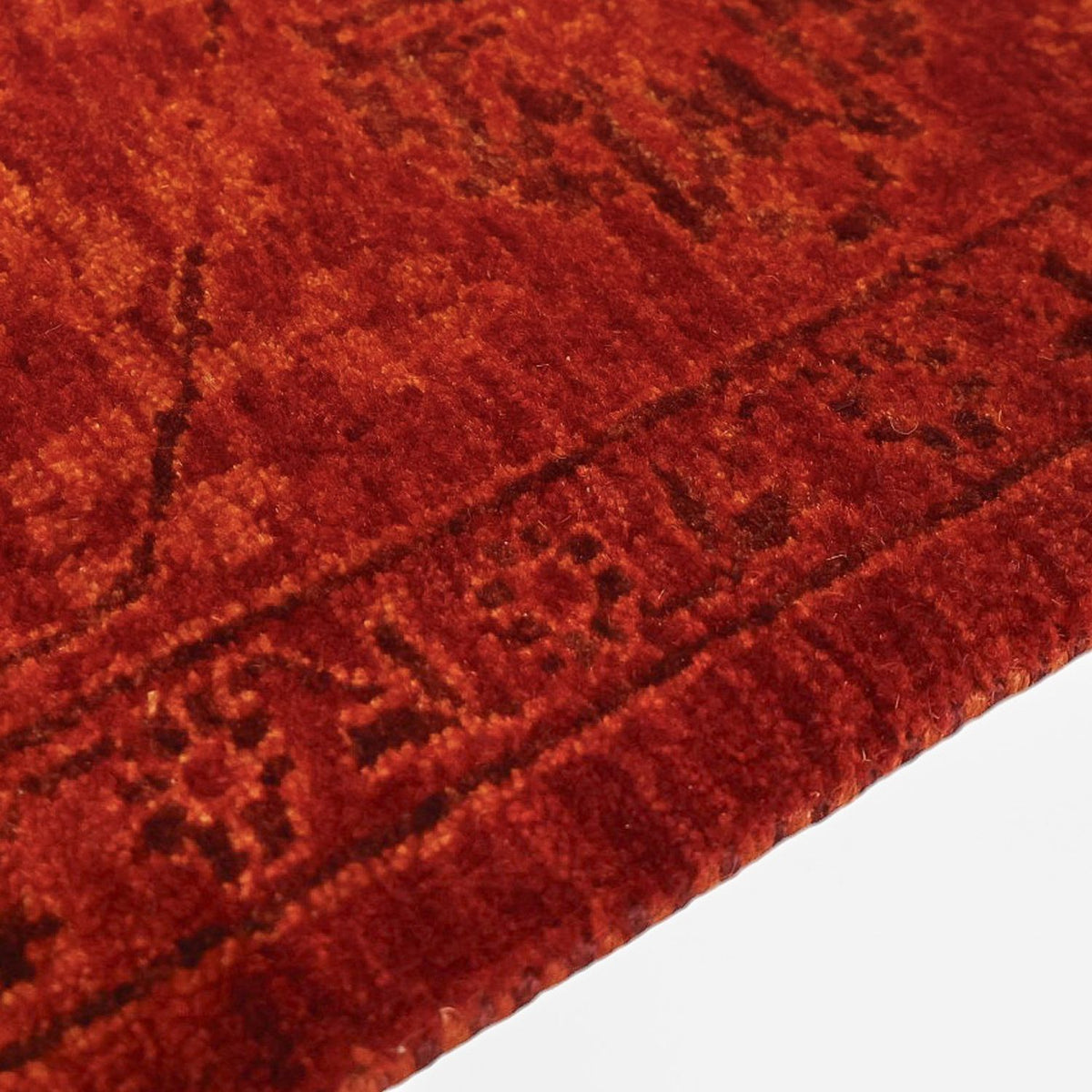 Tappeto Gabbeh - Loribaft Persero - 200 x 142 cm - rosso