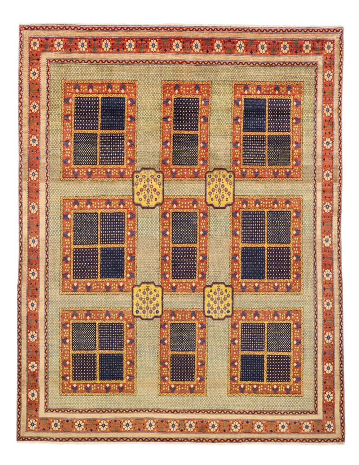 Tappeto Gabbeh - Loribaft Persero - 315 x 243 cm - multicolore
