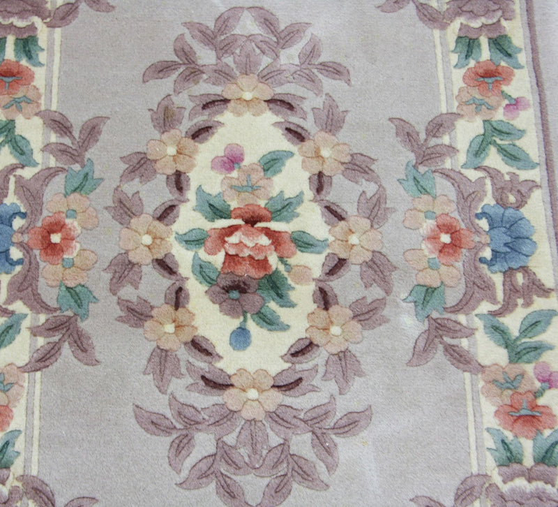 Tappeto cinese - 137 x 70 cm - argento