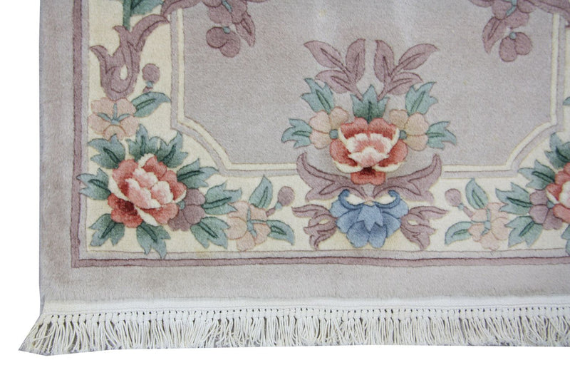 Tappeto cinese - 137 x 70 cm - argento