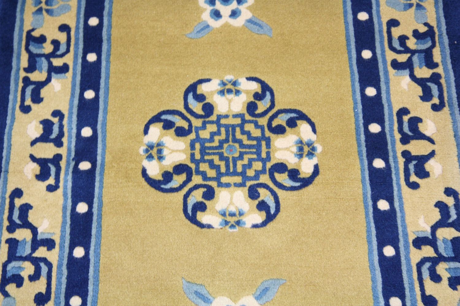Tappeto cinese - 152 x 76 cm - blu