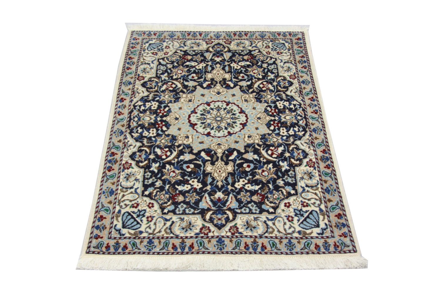 Tappeto Persero - Nain - 128 x 88 cm - blu