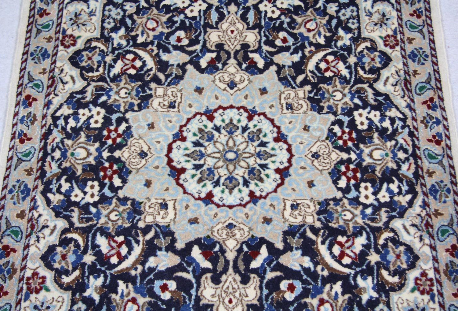 Tappeto Persero - Nain - 128 x 88 cm - blu