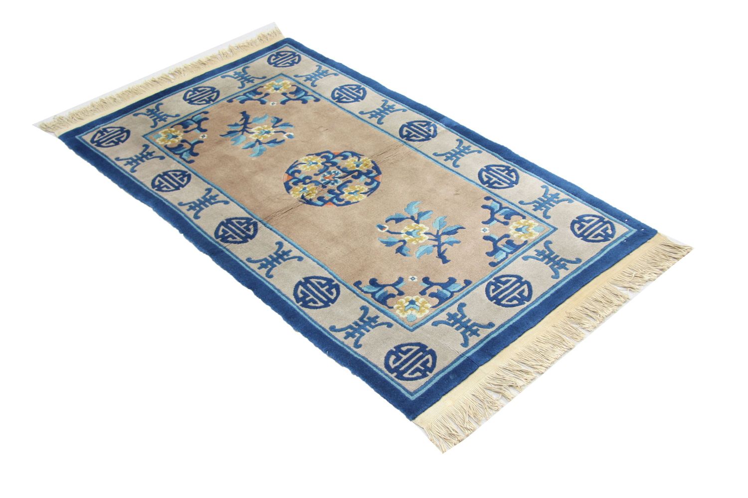 Tappeto cinese - 152 x 91 cm - blu