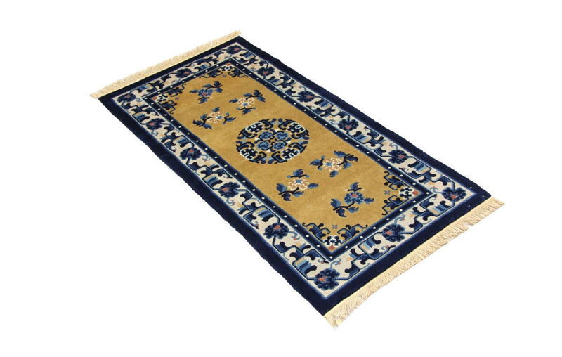 Tappeto cinese - 137 x 69 cm - blu