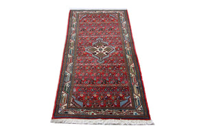 Tappeto corsia Tappeto Persero - Nomade - 180 x 80 cm - rosso