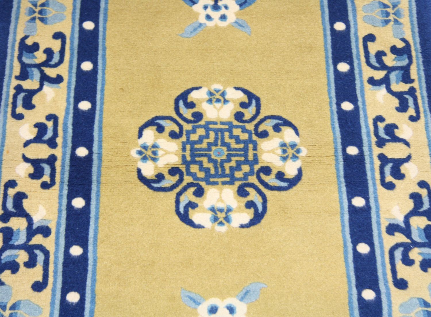 Tappeto cinese - 152 x 76 cm - blu