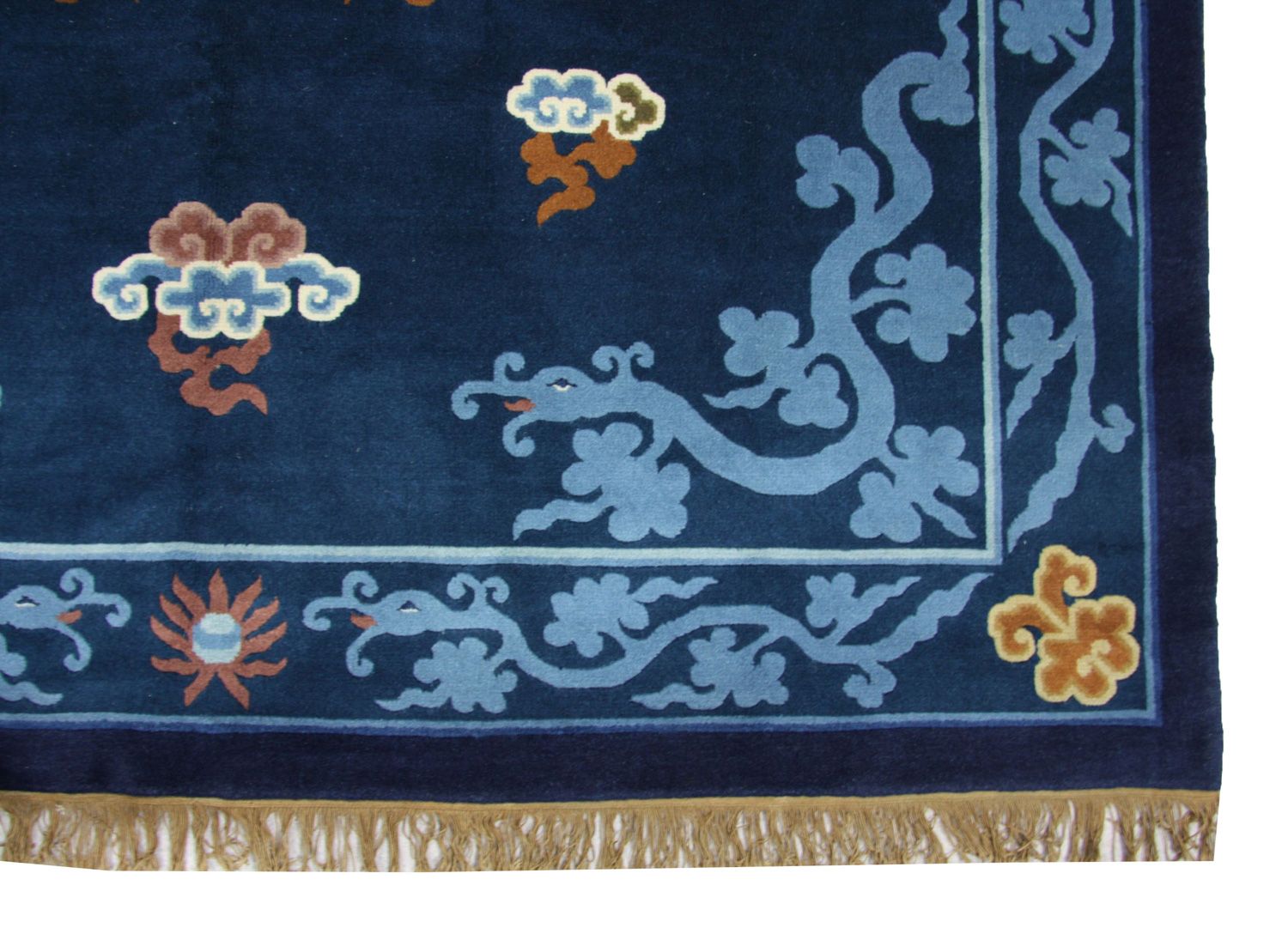 Tappeto cinese - 274 x 183 cm - blu