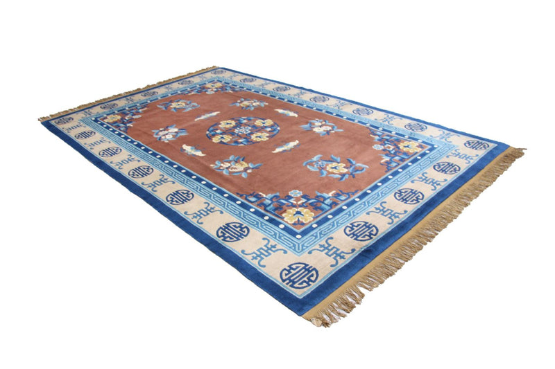 Tappeto cinese - 274 x 183 cm - marrone