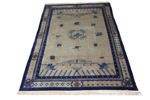 Tappeto cinese - 298 x 198 cm - blu