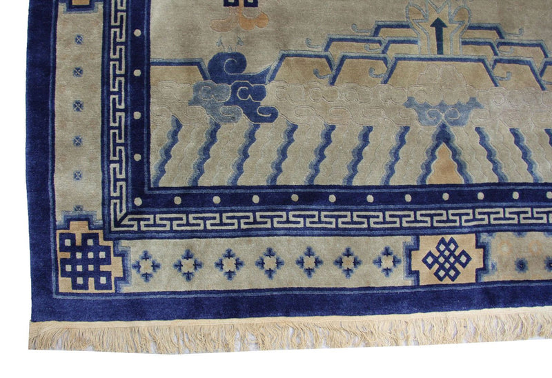 Tappeto cinese - 298 x 198 cm - blu