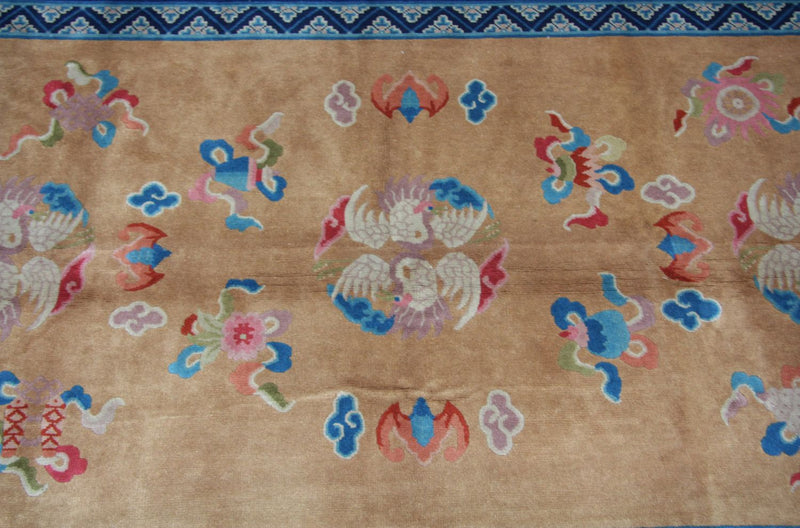 Tappeto cinese - 244 x 152 cm - marrone