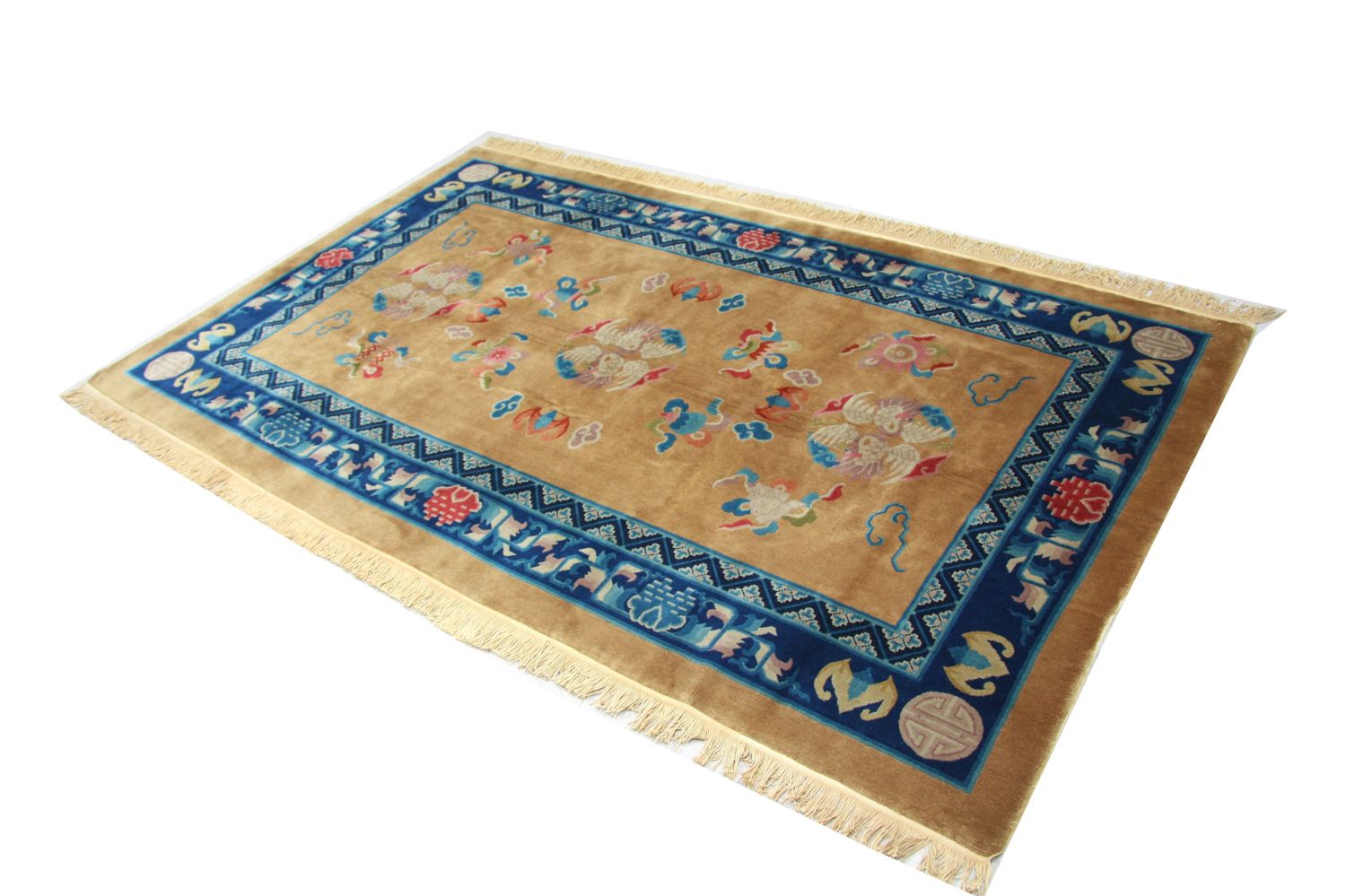 Tappeto cinese - 244 x 152 cm - marrone
