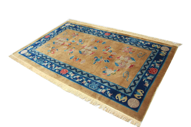 Tappeto cinese - 244 x 152 cm - marrone