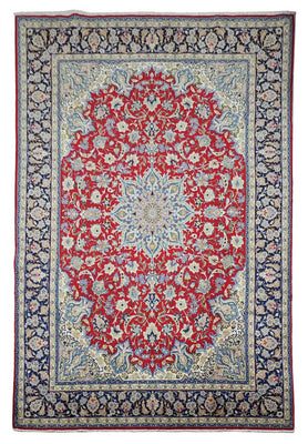 Tappeto Persero - Isfahan - Premio - 303 x 203 cm - rosso