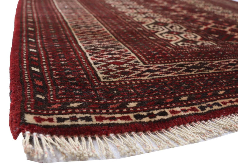 Tappeto afgano - Bukhara - 120 x 90 cm - rosso scuro