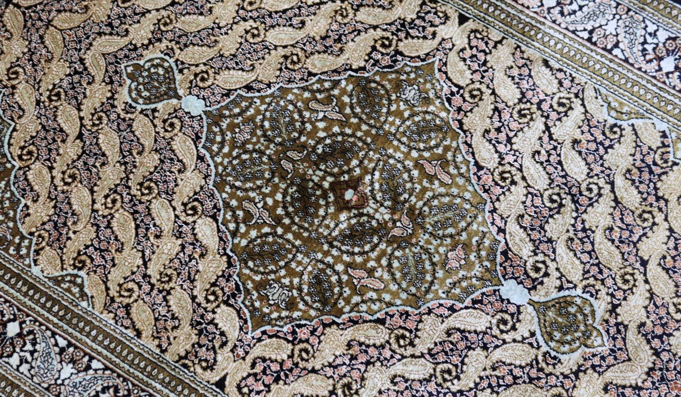 Qom seta Tappeto 163x109cm - Tappeto persiano