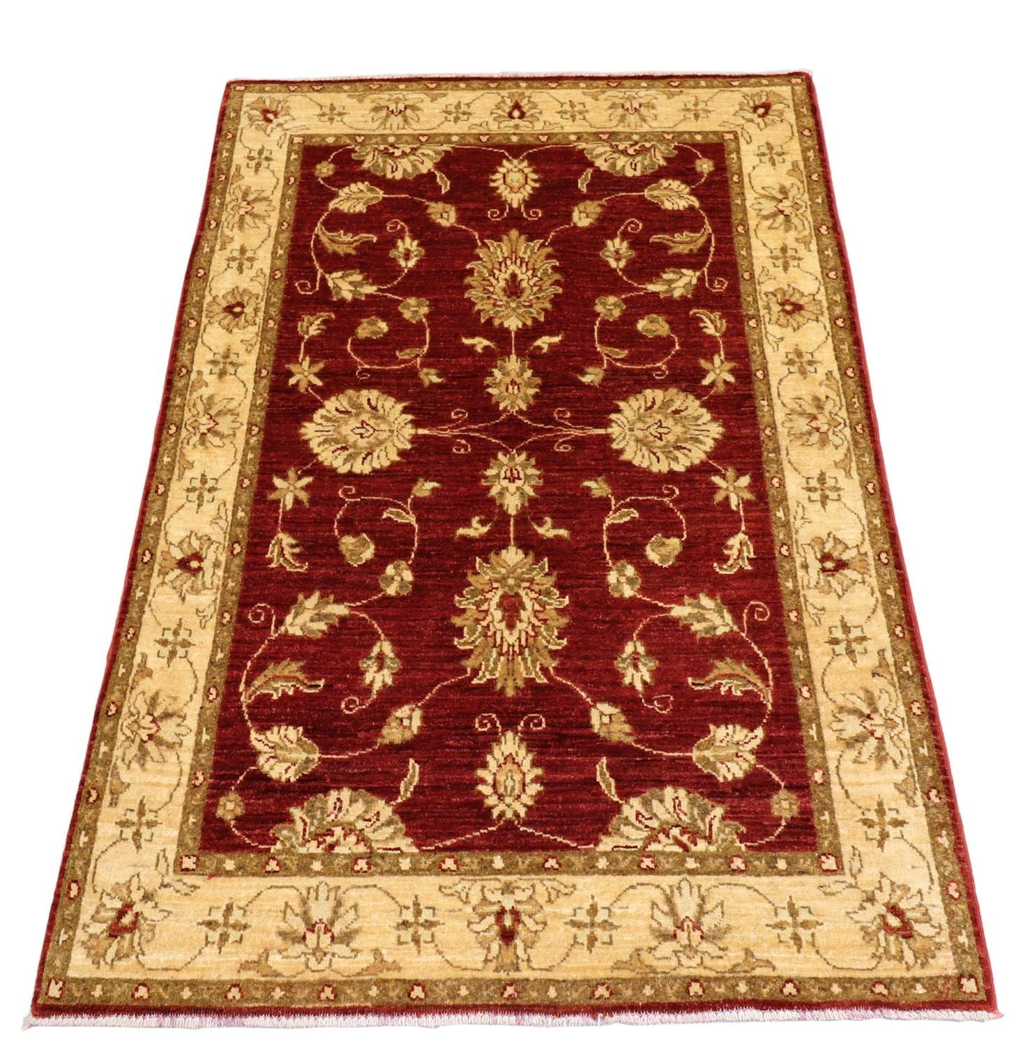 Tappeto Ziegler - 153 x 100 cm - rosso scuro