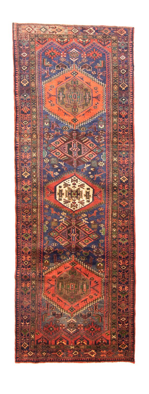 Tappeto corsia Tappeto Persero - Nomade - 297 x 102 cm - blu