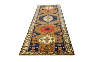 Tappeto corsia Tappeto Persero - Nomade - 295 x 102 cm - blu