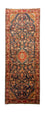 Tappeto corsia Tappeto Persero - Nomade - 289 x 100 cm - blu