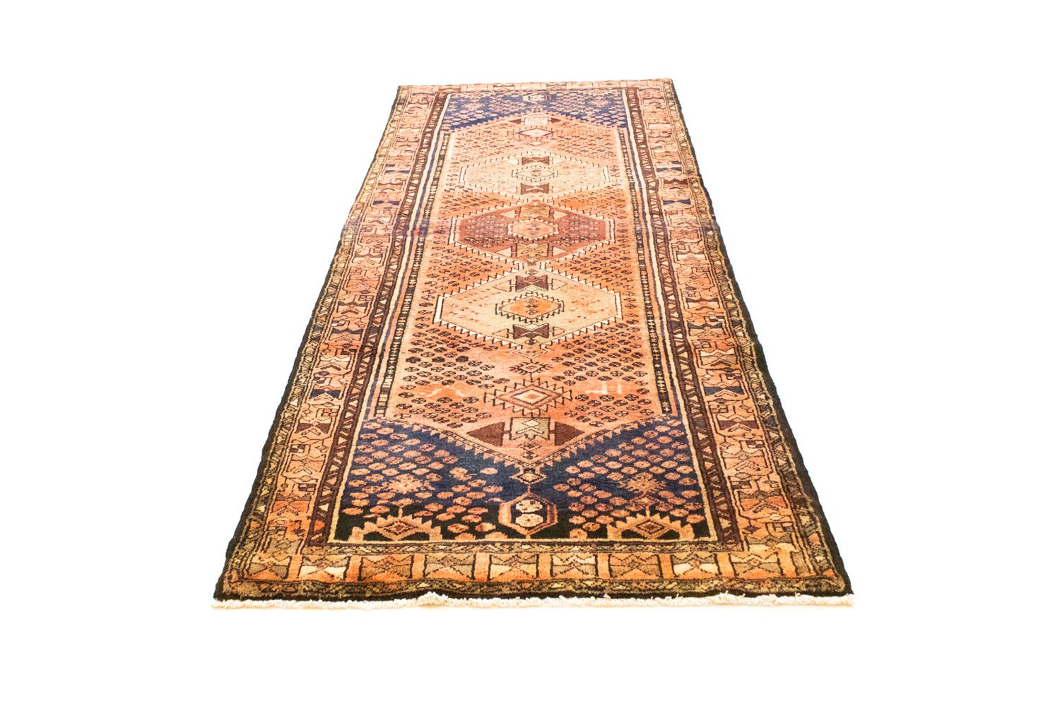 Tappeto corsia Tappeto Persero - Nomade - 280 x 107 cm - blu