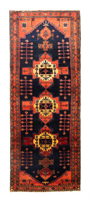 Tappeto corsia Tappeto Persero - Nomade - 305 x 115 cm - blu