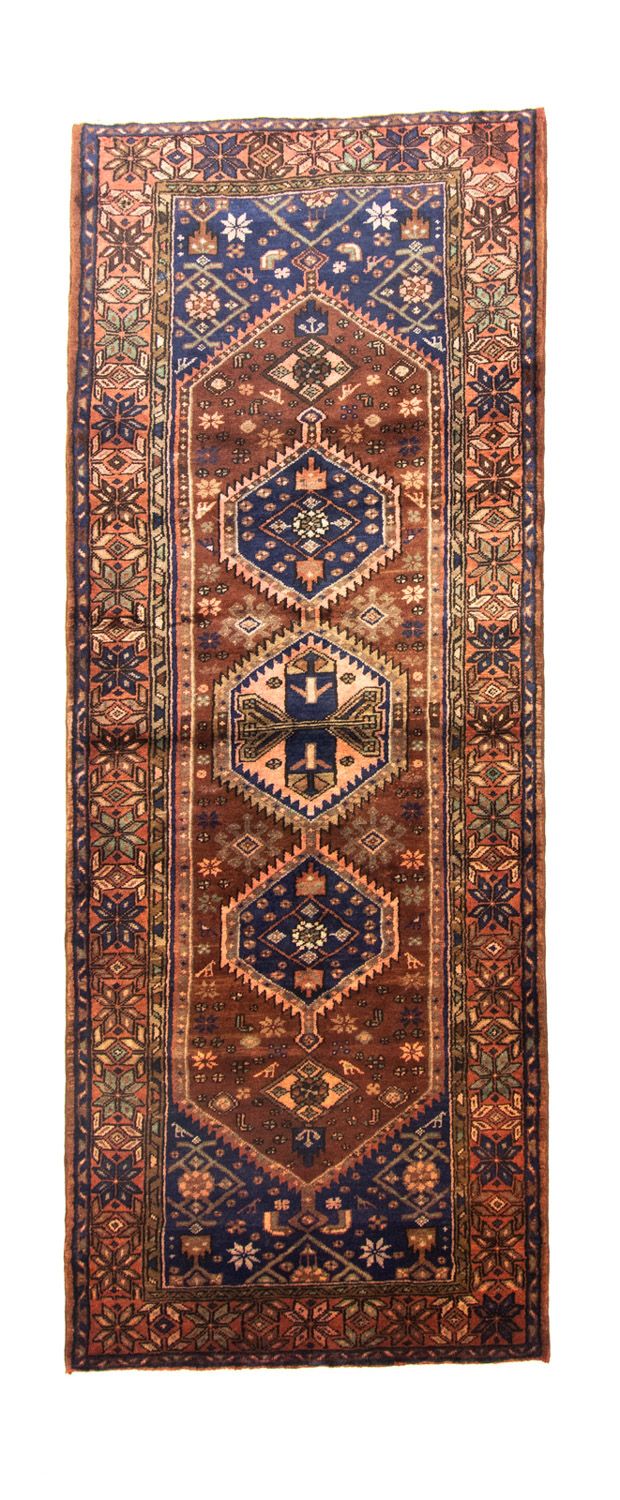 Tappeto corsia Tappeto Persero - Nomade - 303 x 115 cm - blu