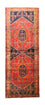 Tappeto corsia Tappeto Persero - Nomade - 305 x 112 cm - blu