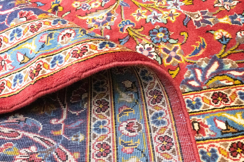 Tappeto Persero - Keshan - 401 x 304 cm - rosso
