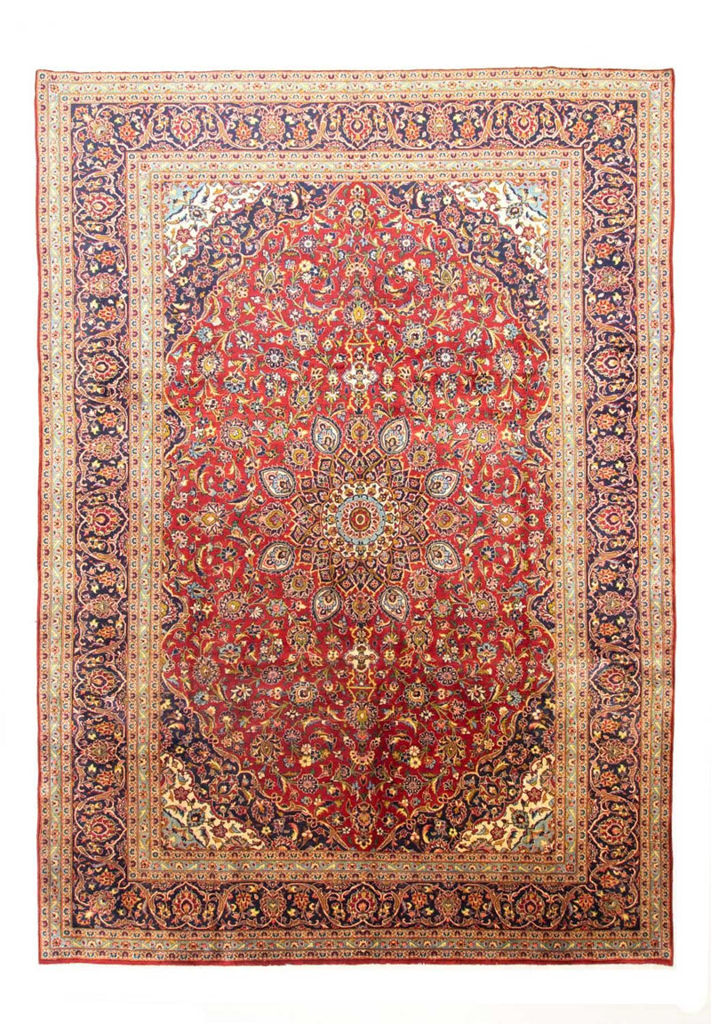 Tappeto Persero - Keshan - 407 x 292 cm - rosso