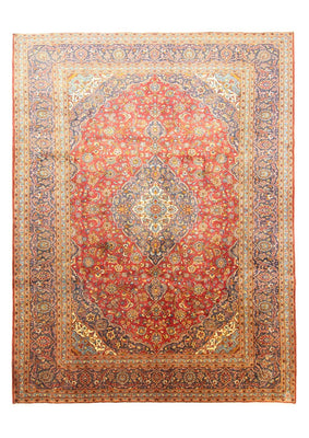 Tappeto Persero - Keshan - 397 x 300 cm - arancione