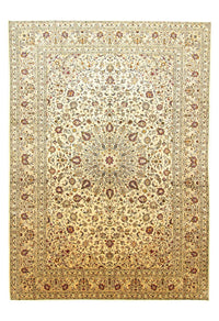 Tappeto Persero - Keshan - 398 x 295 cm - marrone