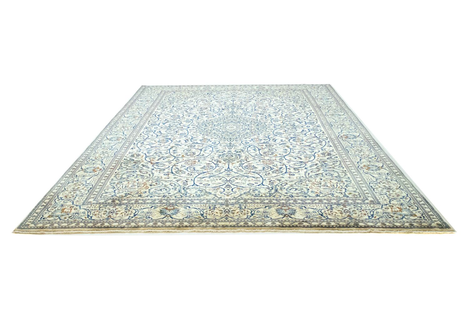 Tappeto Persero - Keshan - 402 x 281 cm - beige