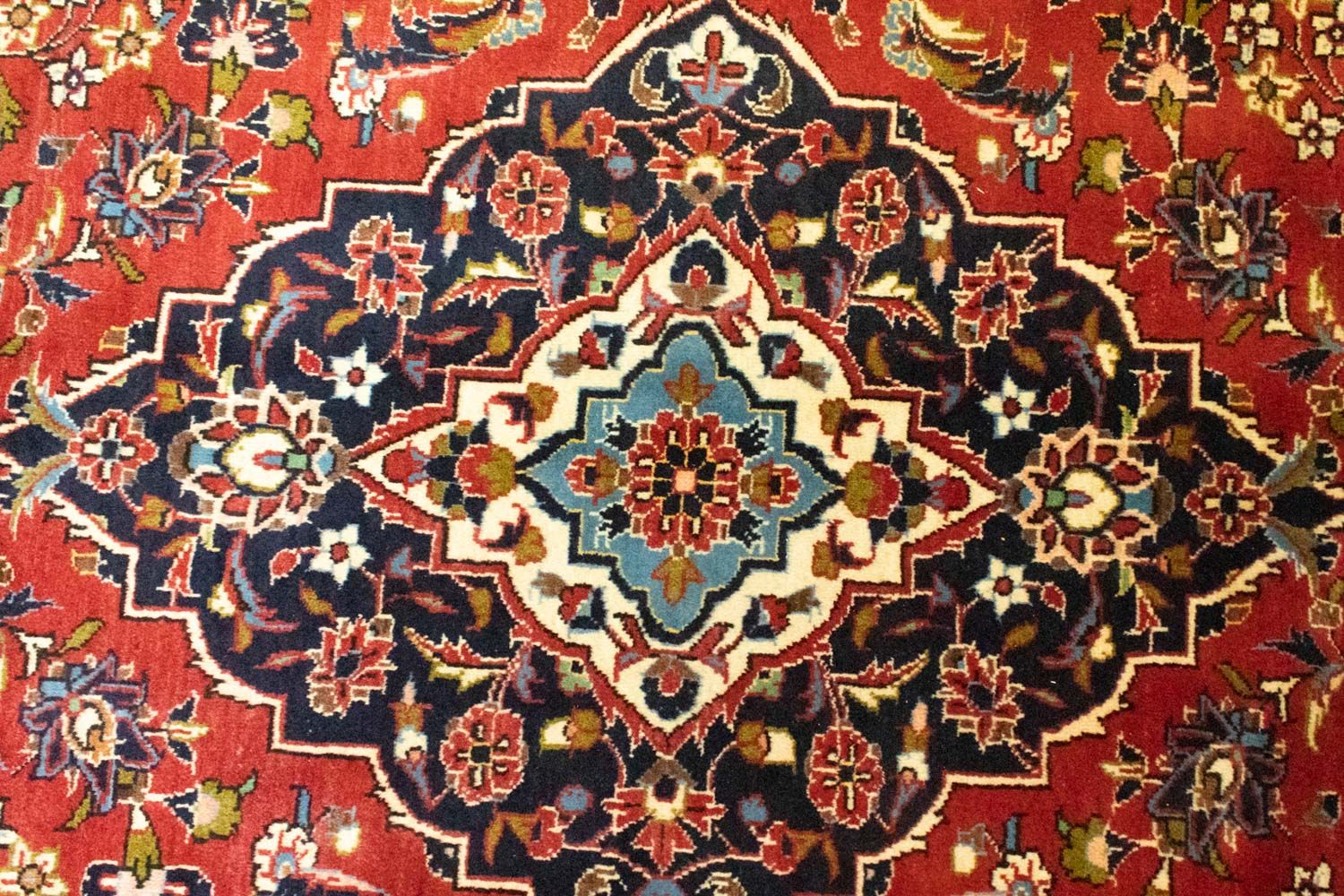 Tappeto Persero - Keshan - 349 x 246 cm - arancione
