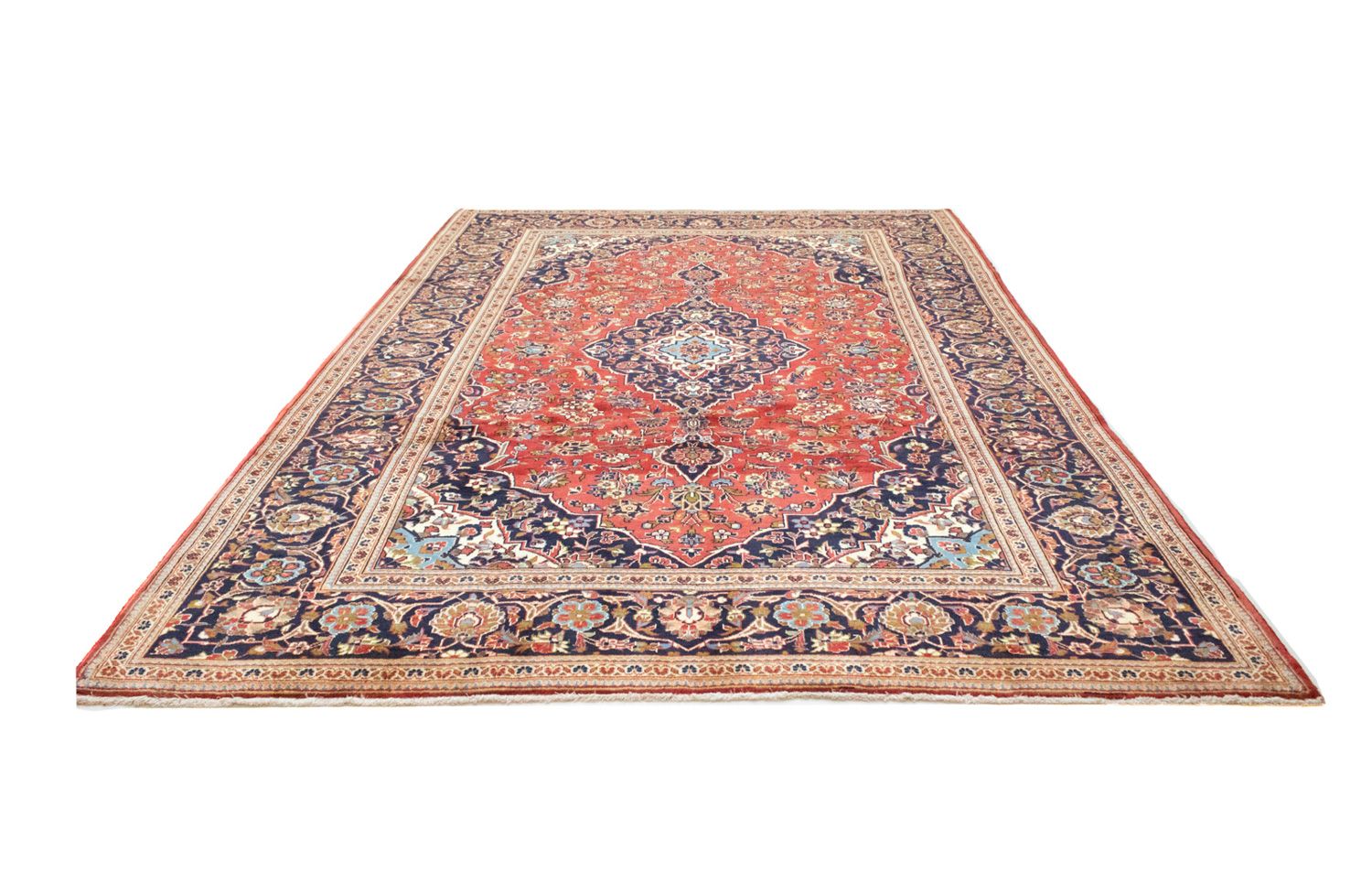 Tappeto Persero - Keshan - 349 x 246 cm - arancione