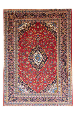 Tappeto Persero - Keshan - 344 x 246 cm - rosso
