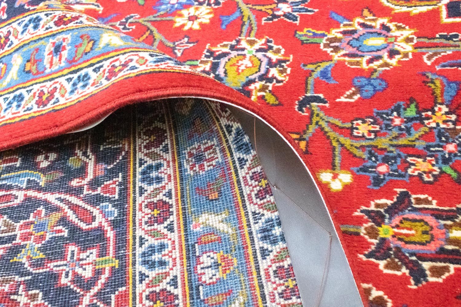 Tappeto Persero - Keshan - 344 x 246 cm - rosso