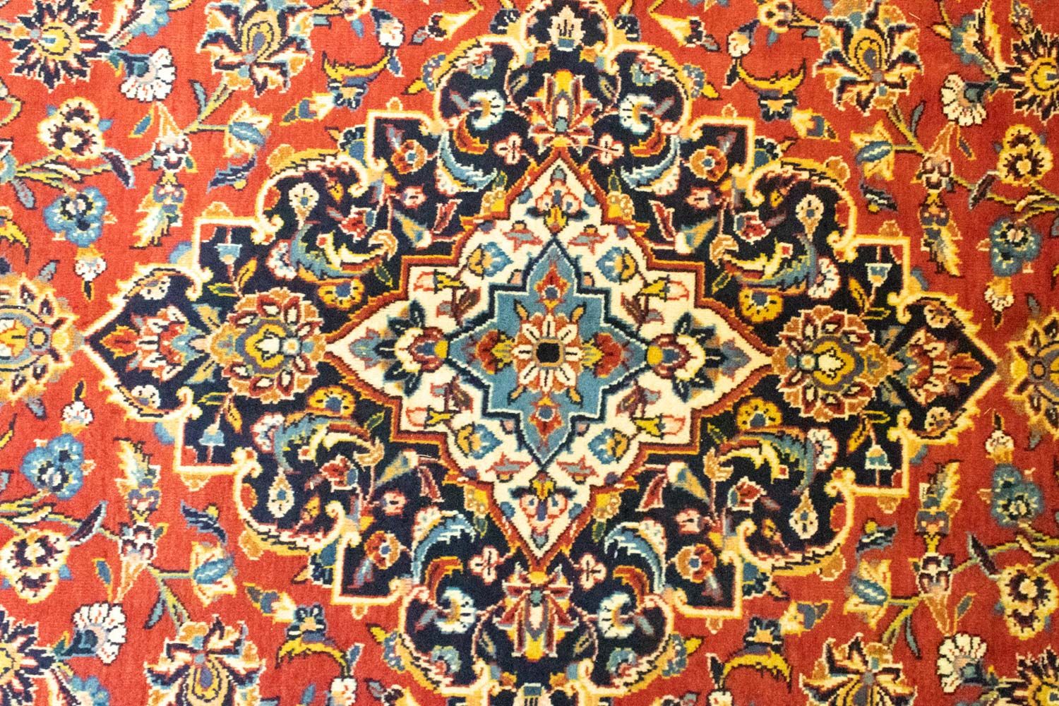 Tappeto Persero - Keshan - 382 x 270 cm - arancione