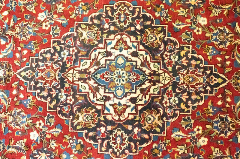 Tappeto Persero - Keshan - 356 x 251 cm - rosso