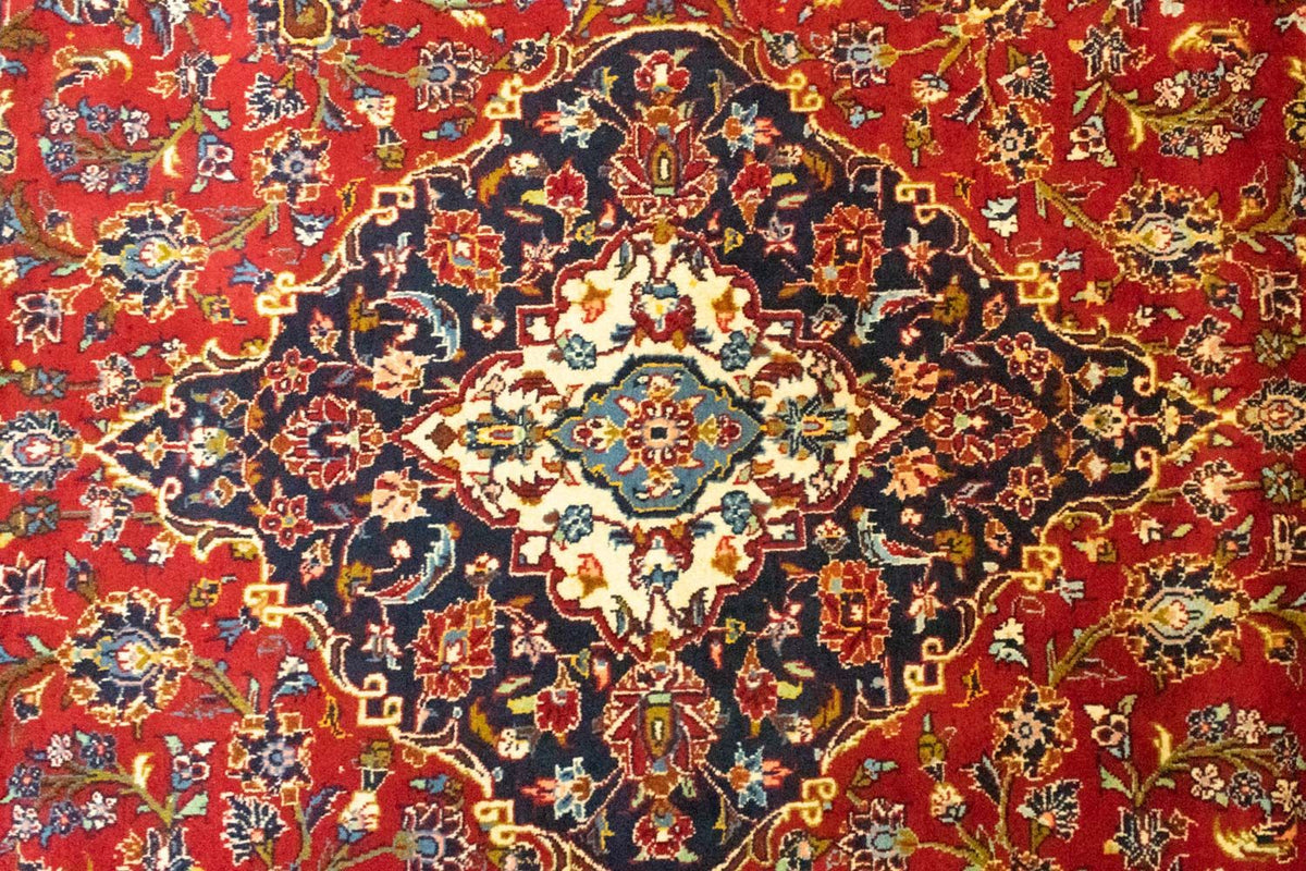 Tappeto Persero - Keshan - 358 x 255 cm - rosso