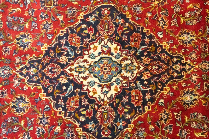 Tappeto Persero - Keshan - 358 x 255 cm - rosso